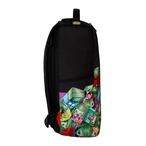 MOCHILA NEGRA STACKED MONEY SPRAYGROUND